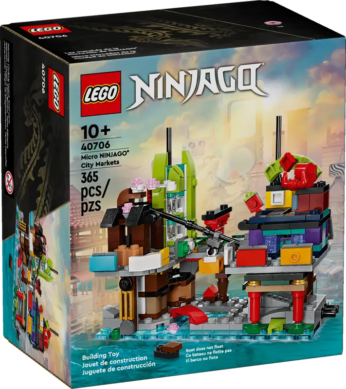 LEGO Micro NINJAGO® stadsmarkten 40706 Ninjago