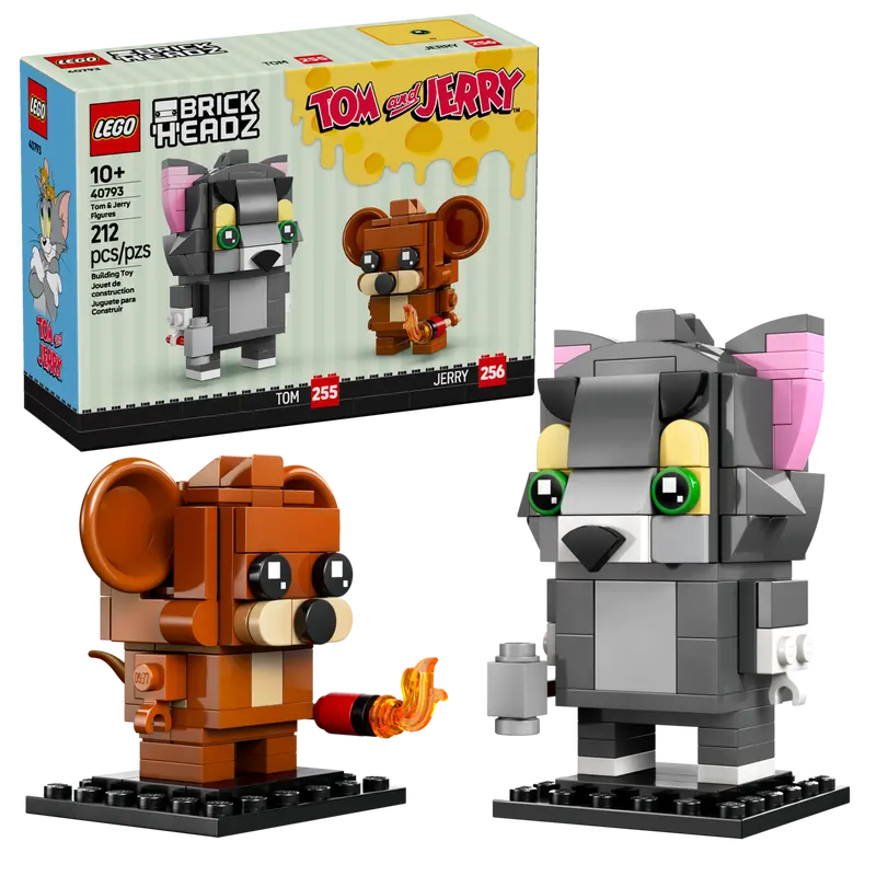 LEGO Tom en Jerry figuren 40793 Brickheadz