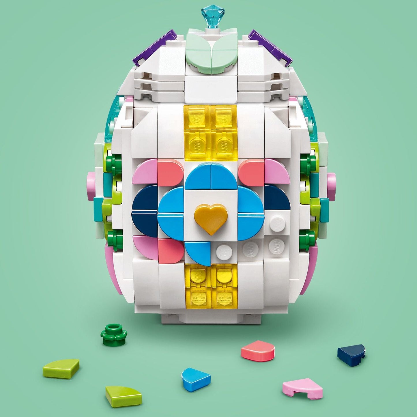 LEGO Paasei Versieren Paasdecoratie en Bouwpakket met Speelgoed voor Kinderen 40816