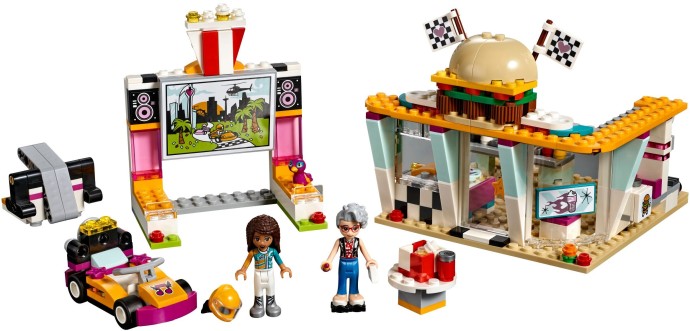 LEGO The Drive In Hamburger restaurant 41349 Friends