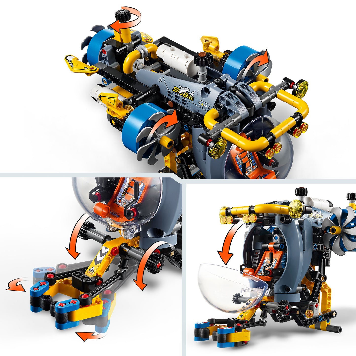 LEGO Deep Sea Submarine 42201 Technic