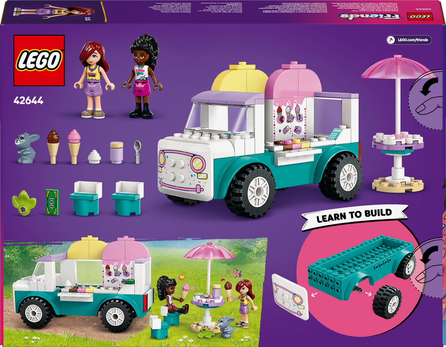 LEGO Heartlake City Ice Cream Truck 42644 City