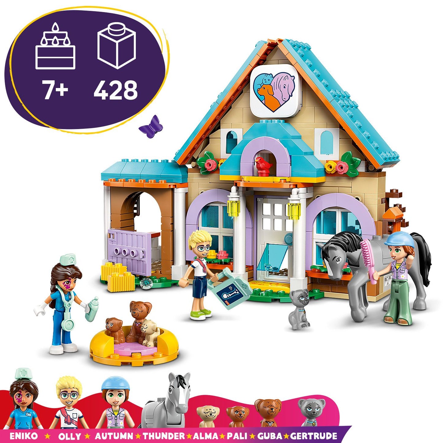 LEGO Horses and Vet Clinic 42651 Friends