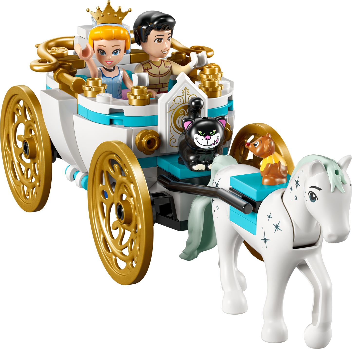 LEGO Cinderella's Castle and Carriage 43275 Disney