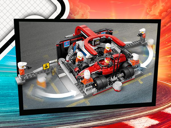 LEGO Formula 1 Pit Crew 60443 City