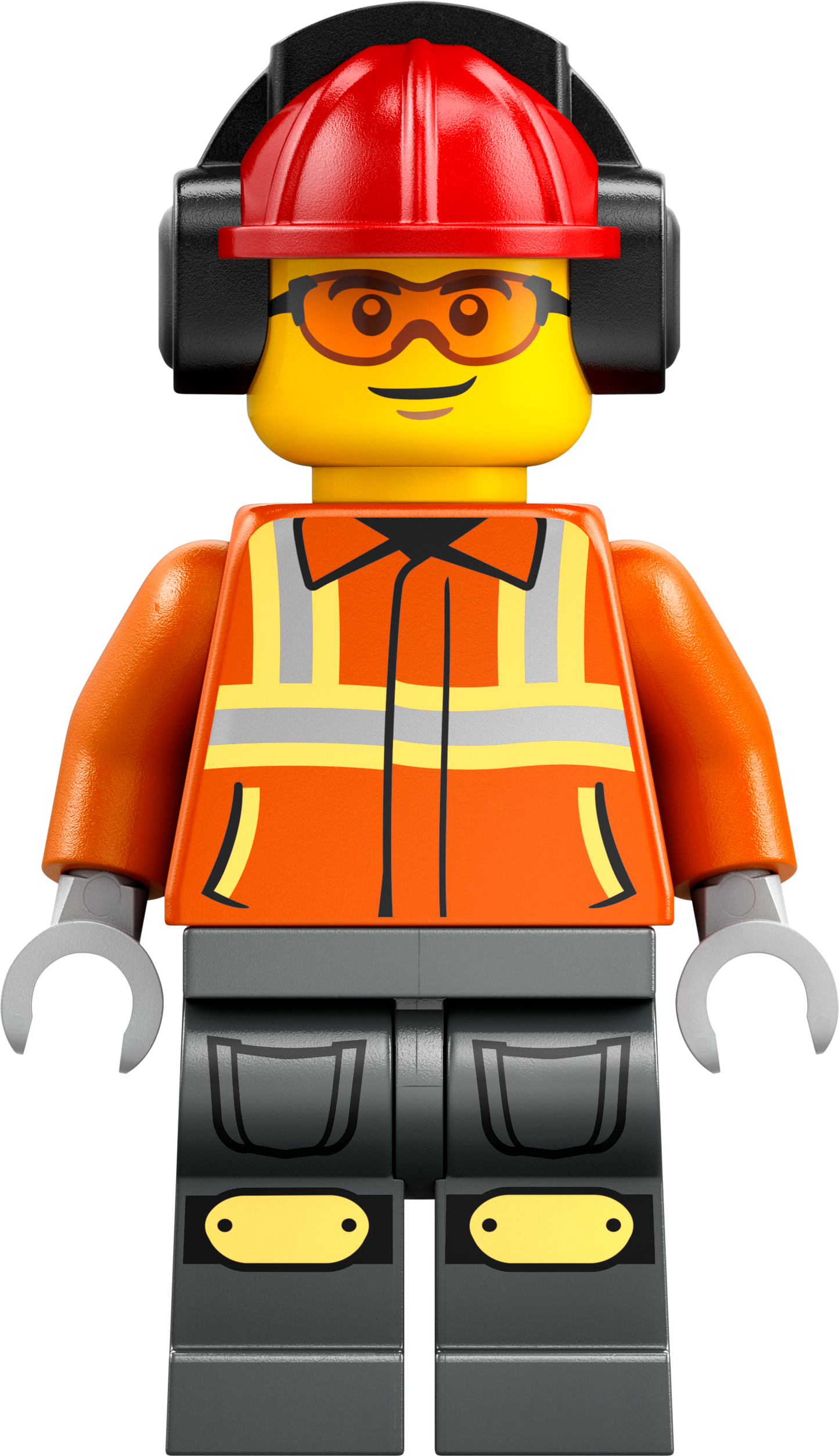 LEGO Yellow Wheel Loader Excavator 60450 City