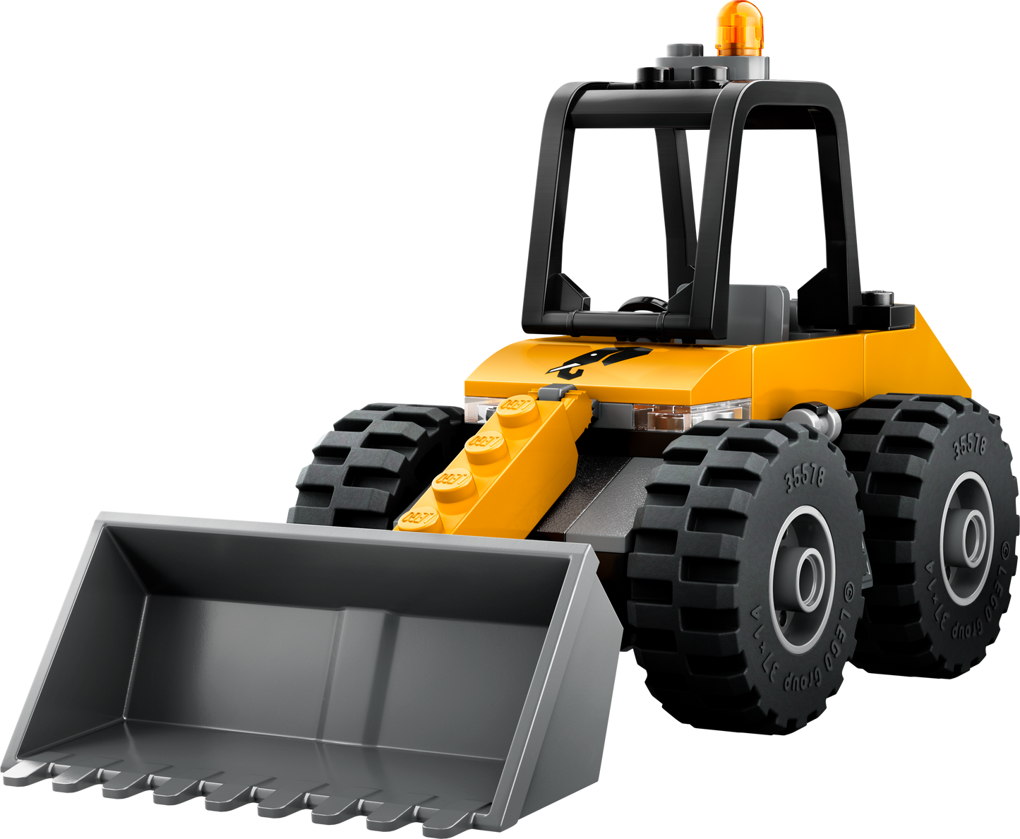LEGO Yellow Wheel Loader Excavator 60450 City