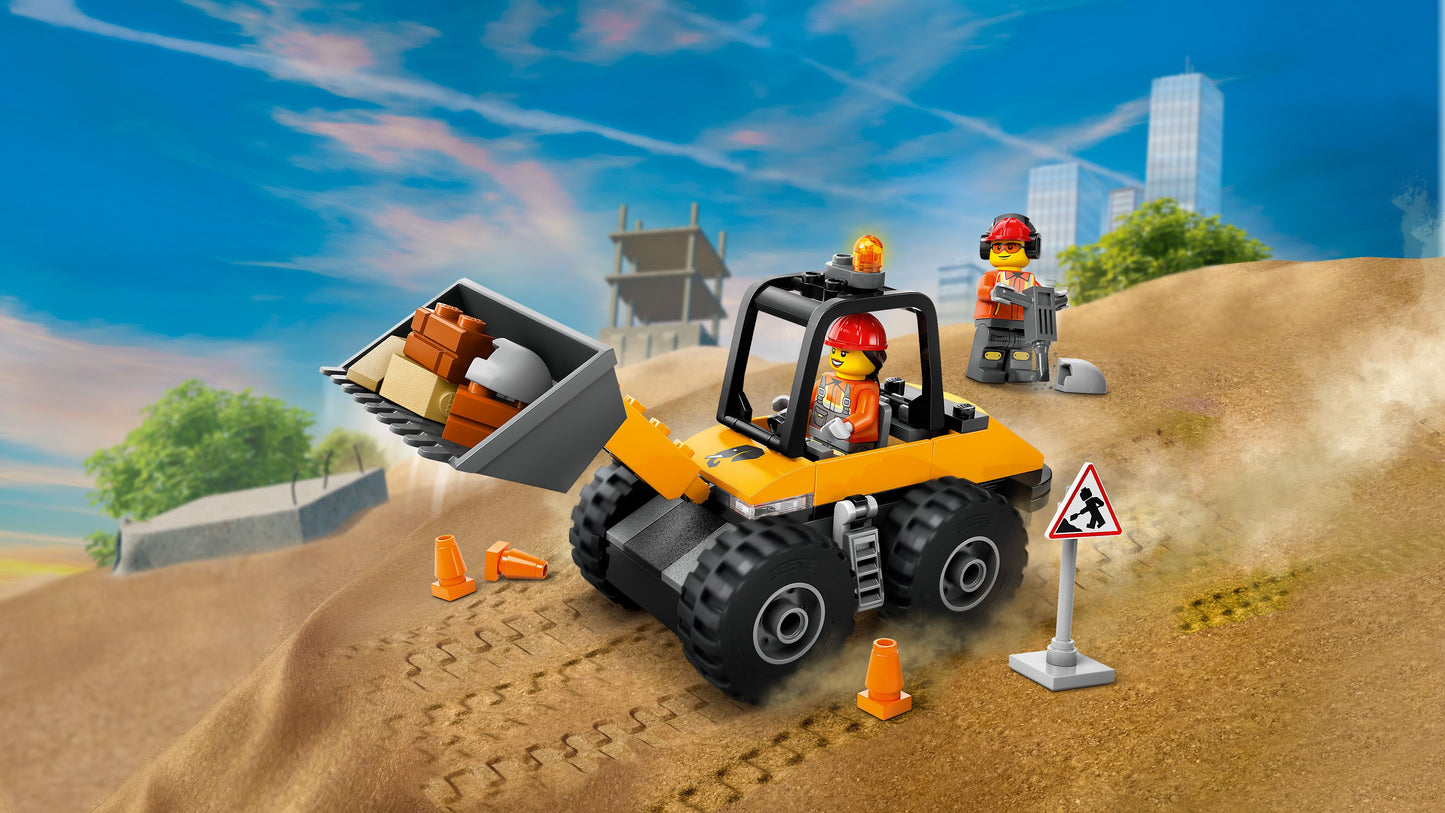 LEGO Yellow Wheel Loader Excavator 60450 City