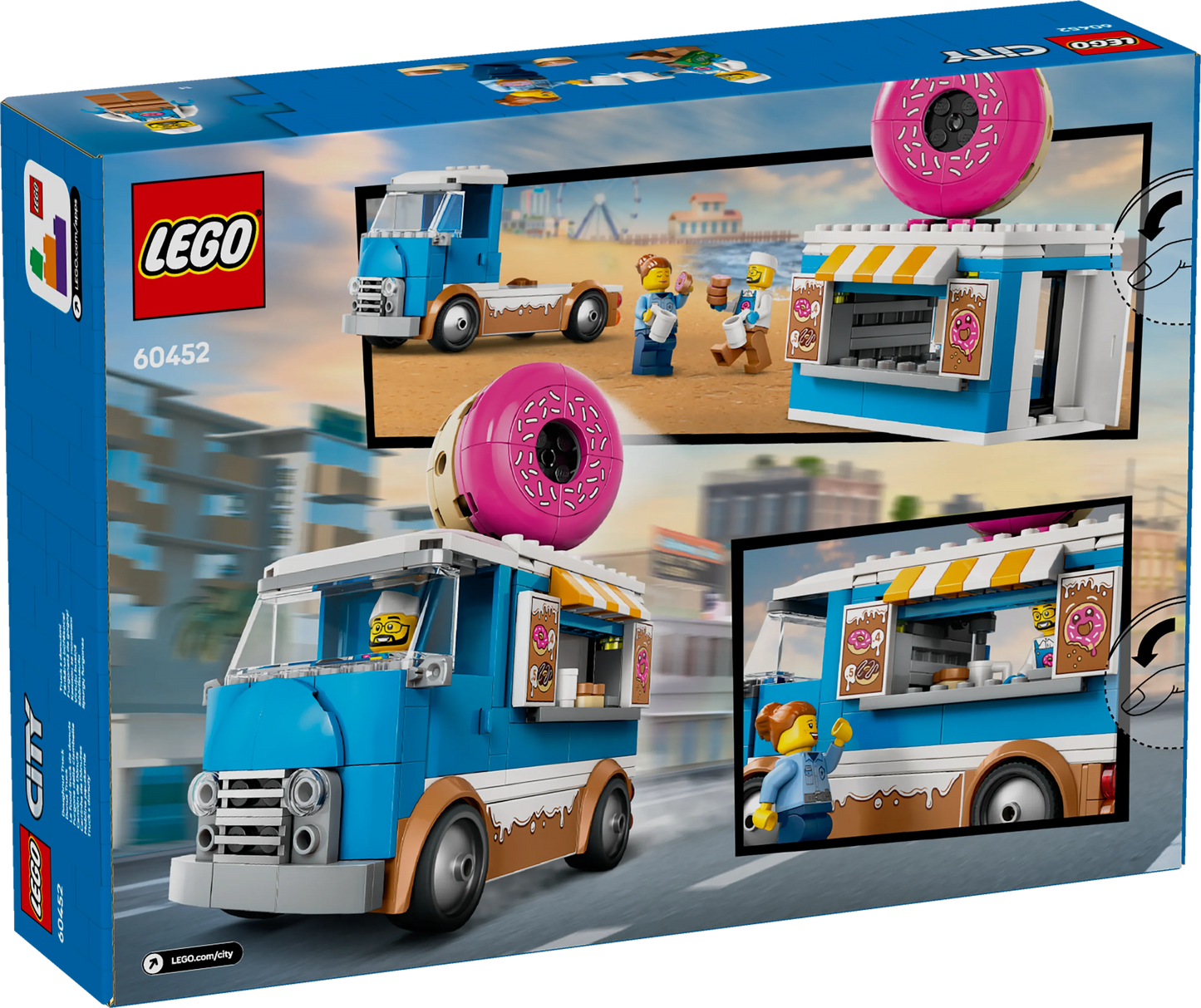 LEGO Donut Truck 60452 City (Pre-Order: January 2025)