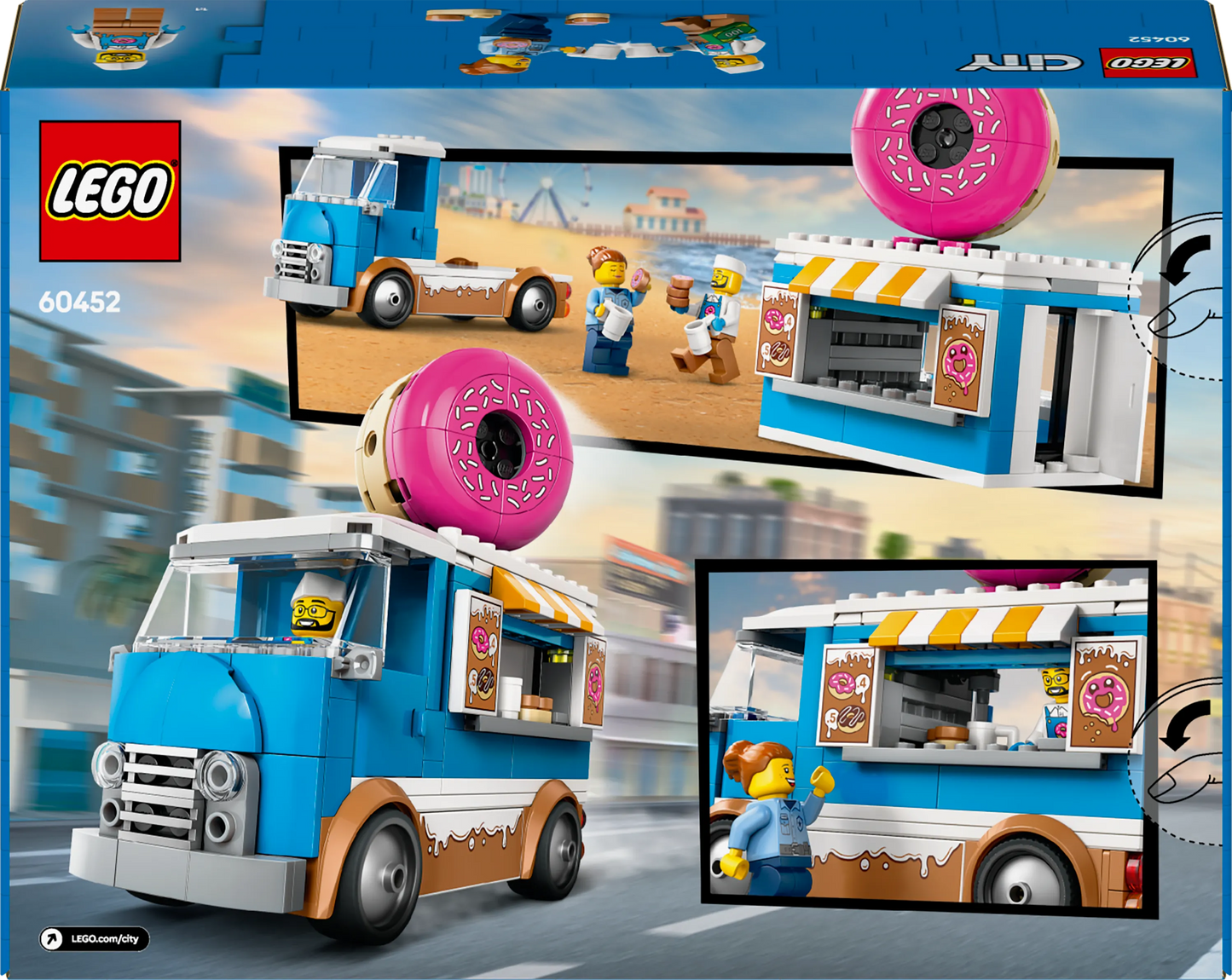 LEGO Donut Truck 60452 City (Pre-Order: January 2025)