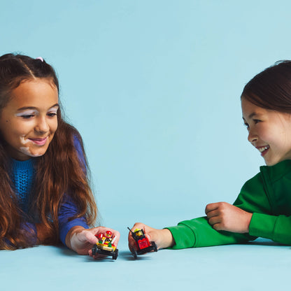 LEGO Race Car Package: Pizza Van vs Fire Truck 60458 City
