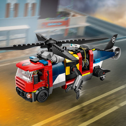LEGO Helicopter, Fire Truck and Submarine 60462 City