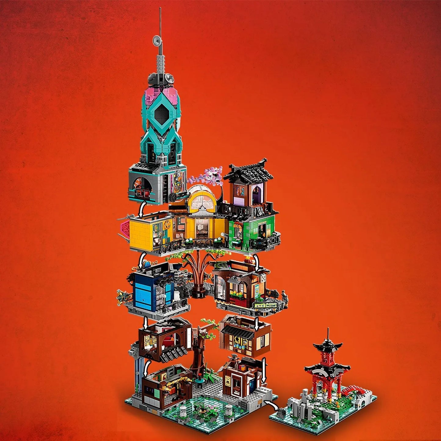 LEGO Ninjago City Gardens / The gardens of Ninjago City 71741 Ninjago