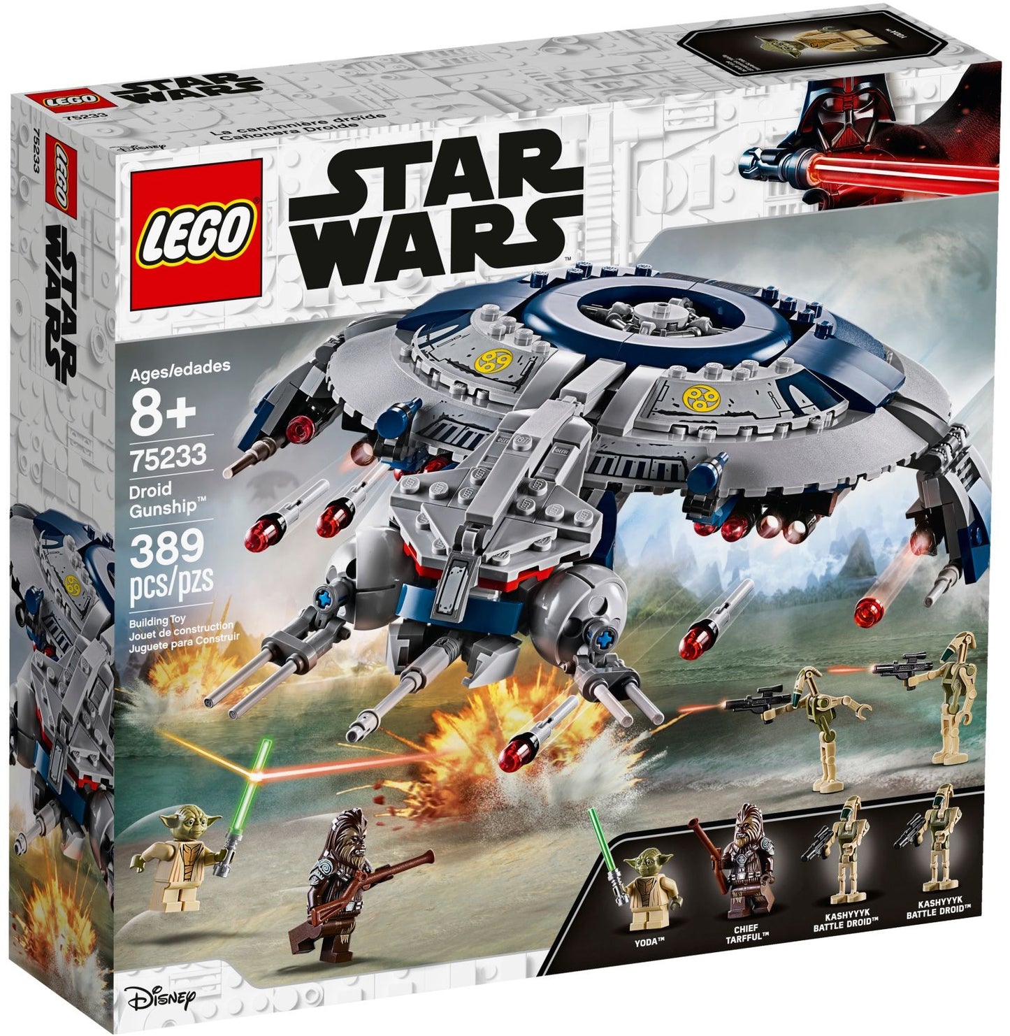 LEGO Droid Gunship inclusief Tarfful en 2 Battle Droids 75233 StarWars