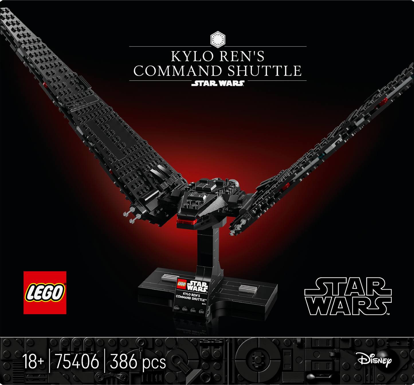 LEGO The Kylo Rens Command Shuttle 75406 StarWars