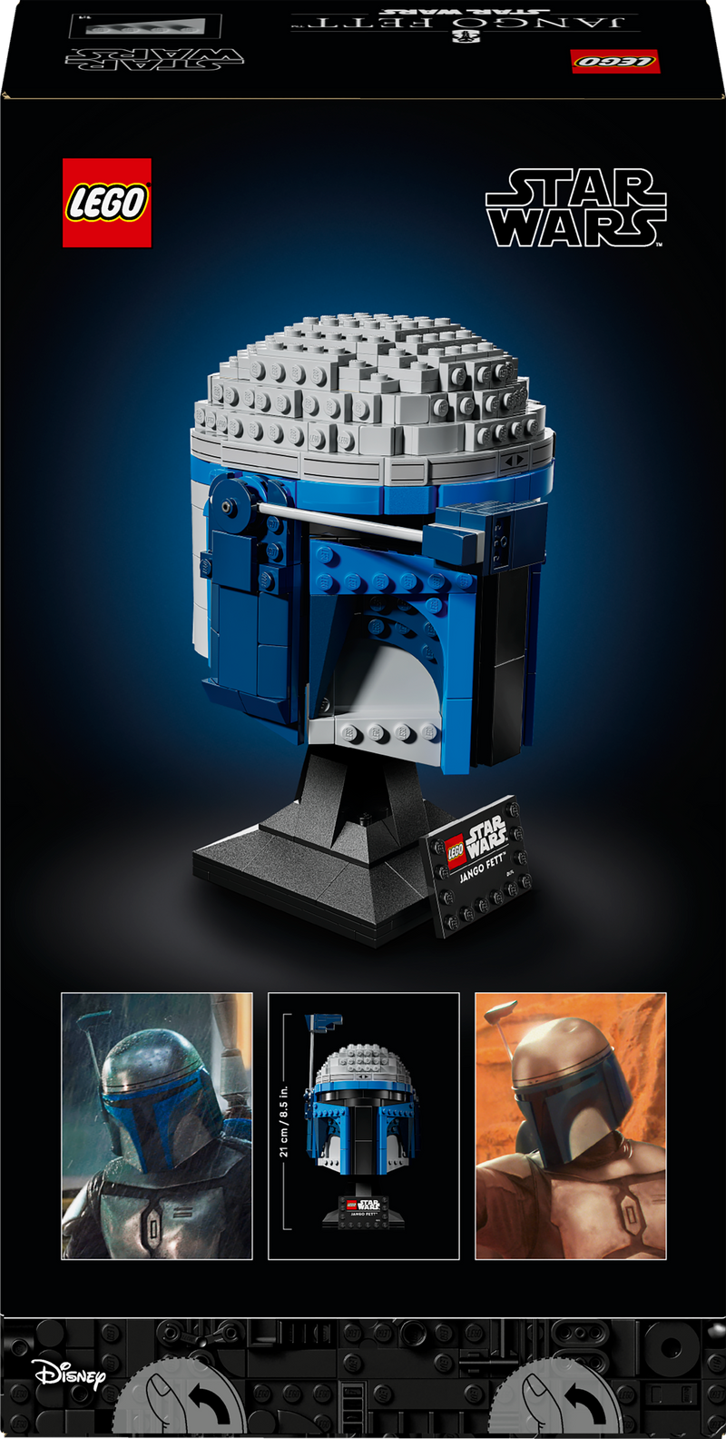 LEGO The Jango Fett Helmet 75408 StarWars