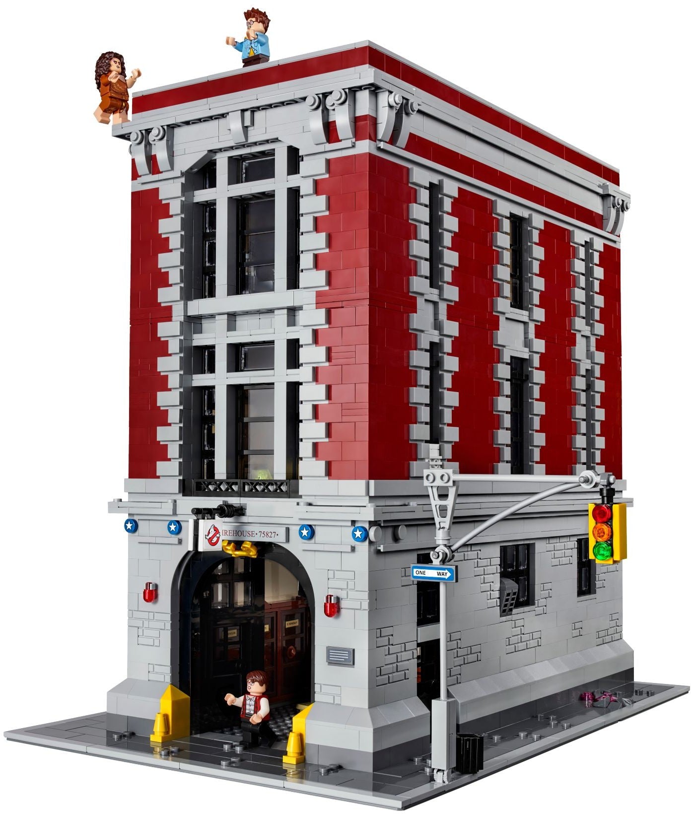 LEGO Brandweer kazerne Ghostbusters Firehouse 75827 Icons (USED)