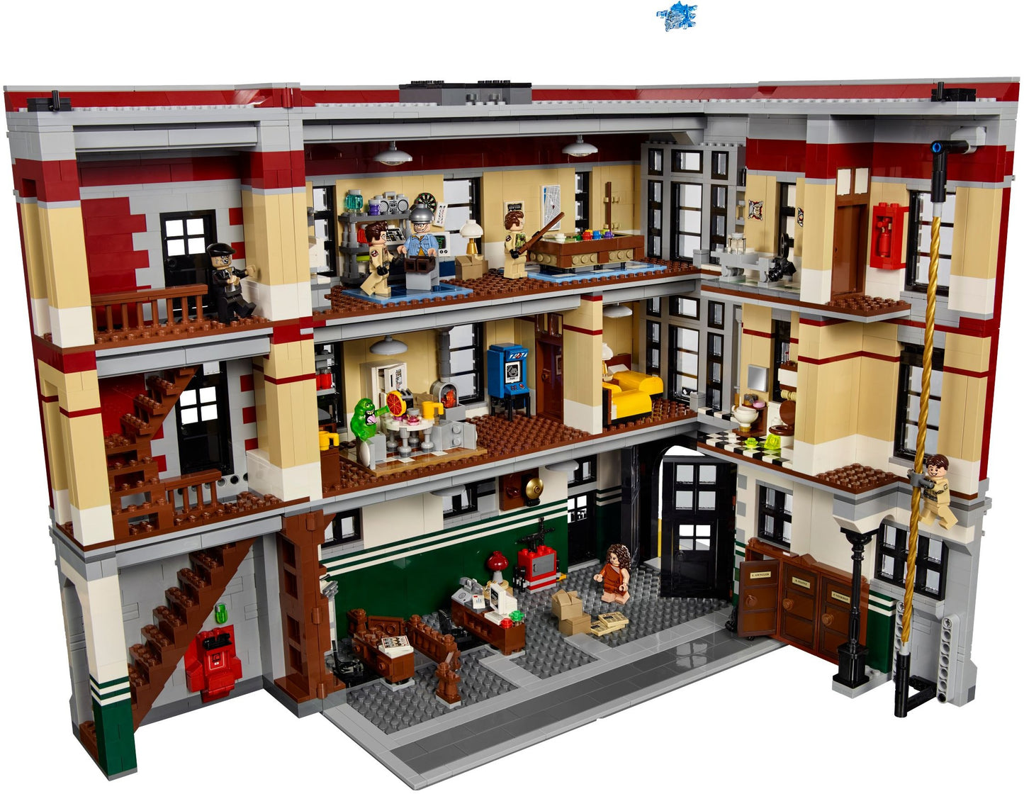 LEGO Brandweer kazerne Ghostbusters Firehouse 75827 Icons (USED)