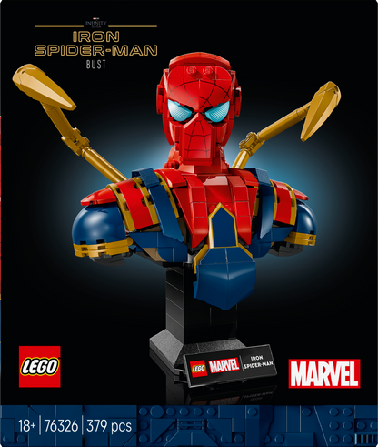 LEGO Iron Spider-Man bust 76326 Superheroes