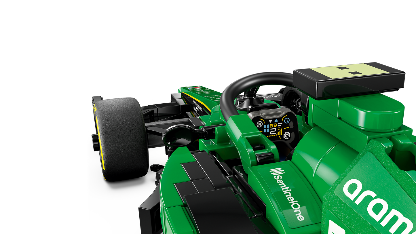 LEGO Aston Martin safety car and AMR23 76925 Speed Champions