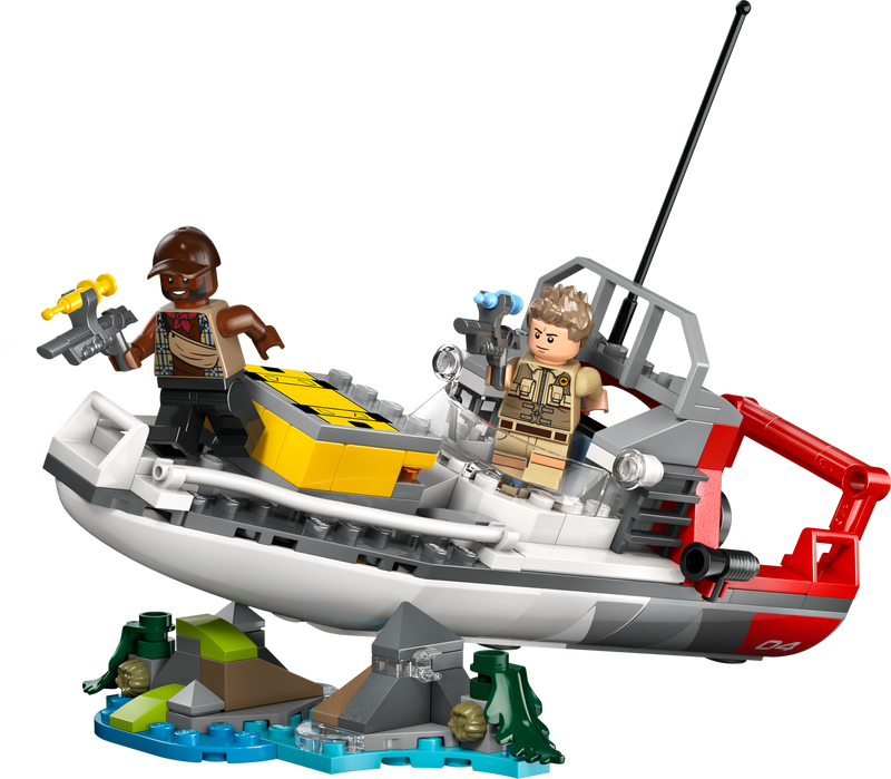 LEGO Buildable Mosasaurus Boat Mission 76974 Jurassic World