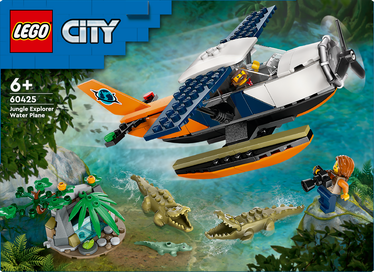 LEGO Jungle Explorers: Seaplane 60425 City