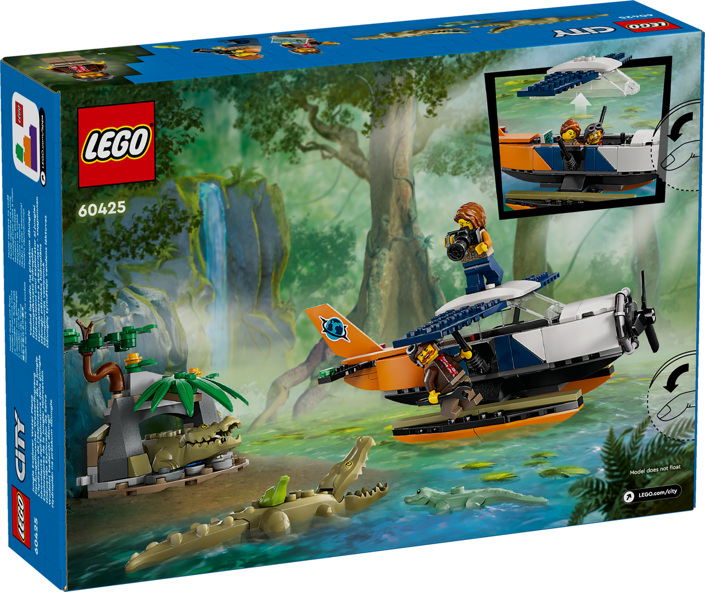 LEGO Jungle Explorers: Seaplane 60425 City