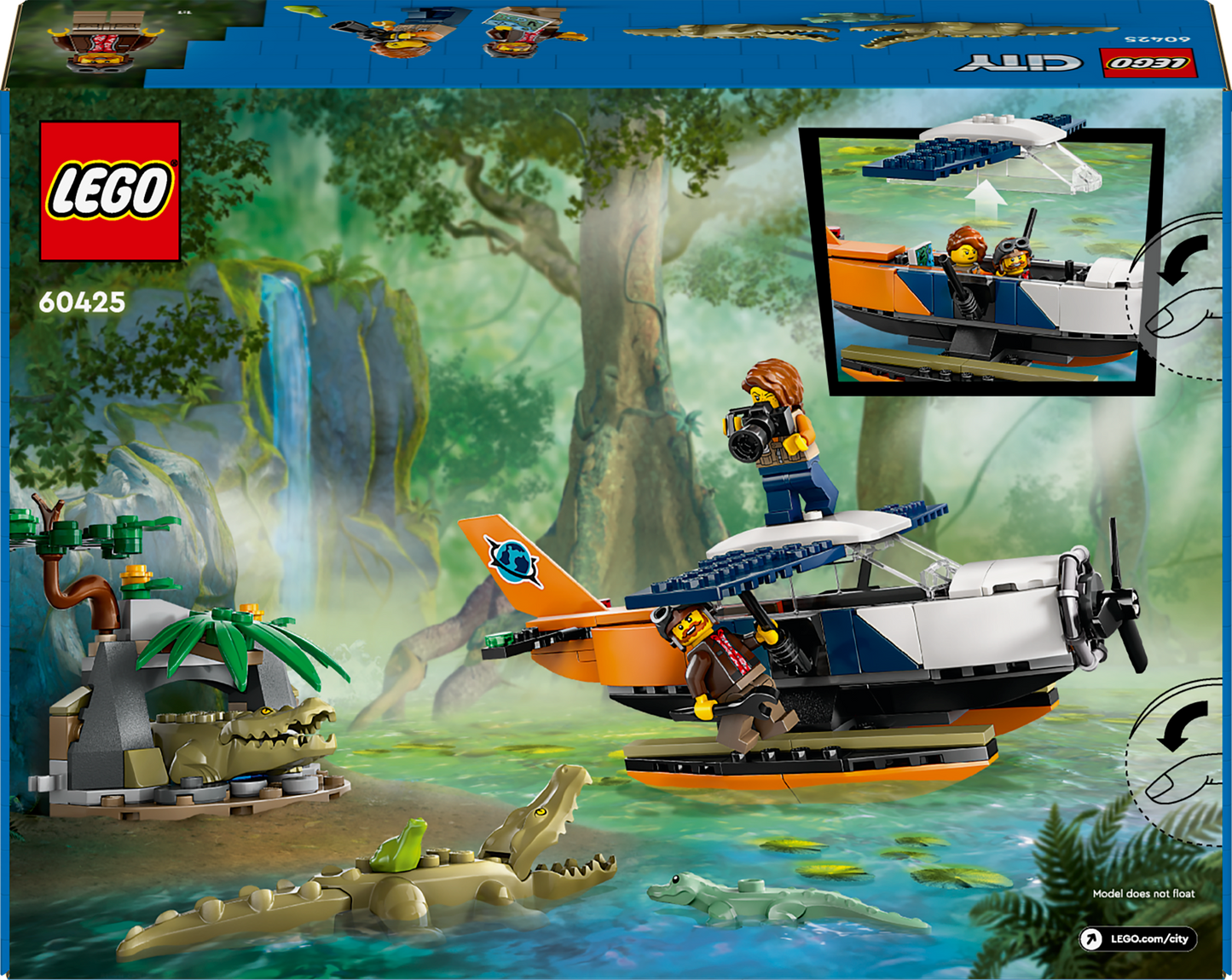 LEGO Jungle Explorers: Seaplane 60425 City