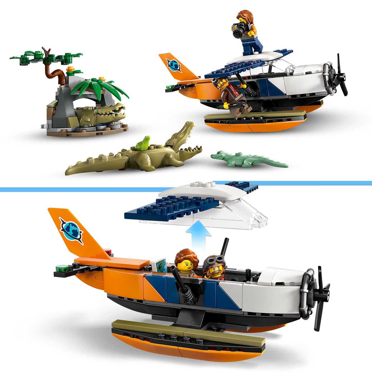 LEGO Jungle Explorers: Seaplane 60425 City