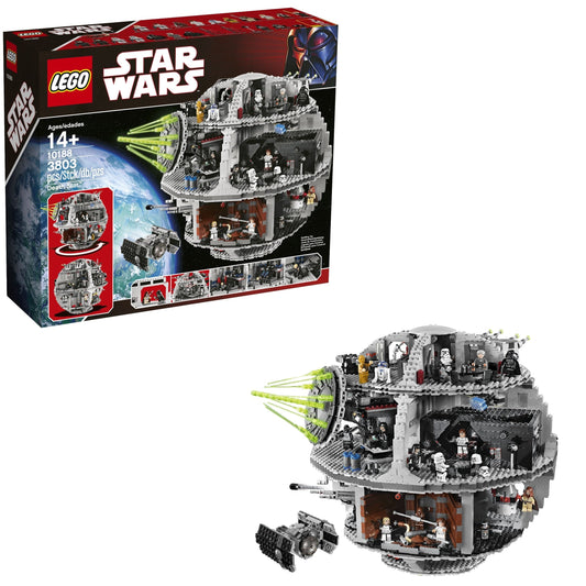 LEGO DeathStar 2008: 3.886 delig 10188 StarWars