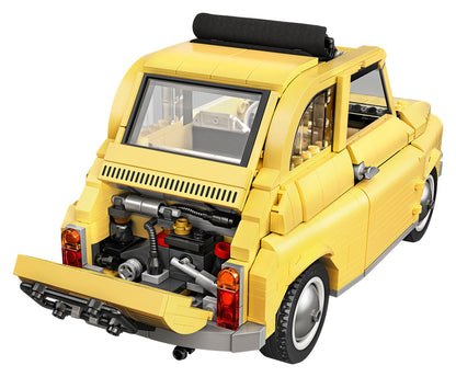 LEGO Fiat 500 yellow 10271 Creator Expert