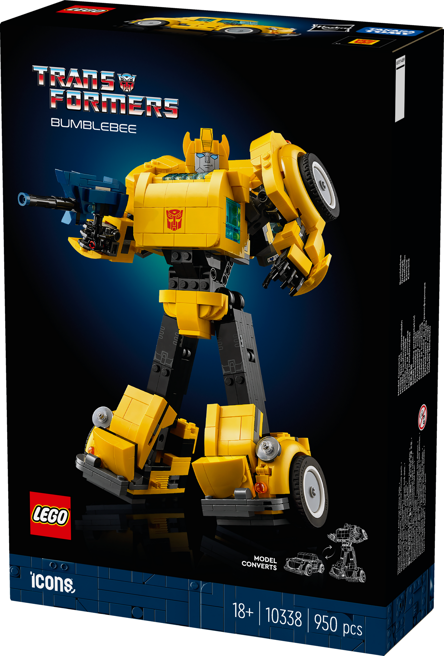 LEGO Bumblebee 10338 Icons