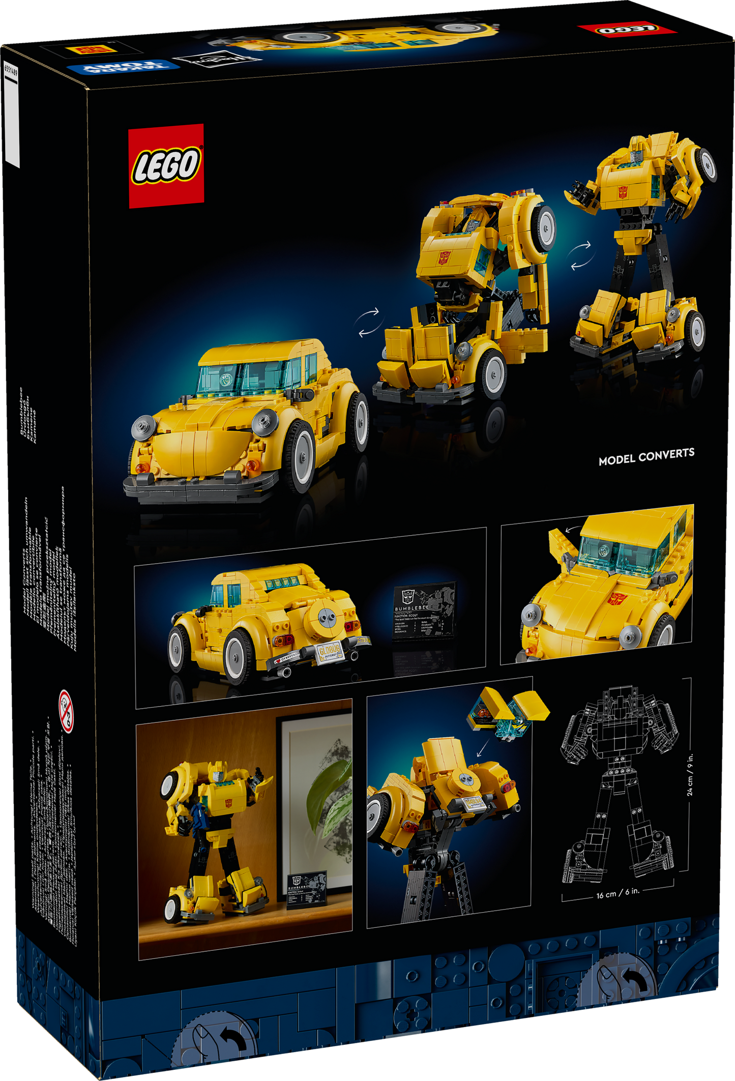 LEGO Bumblebee 10338 Icons