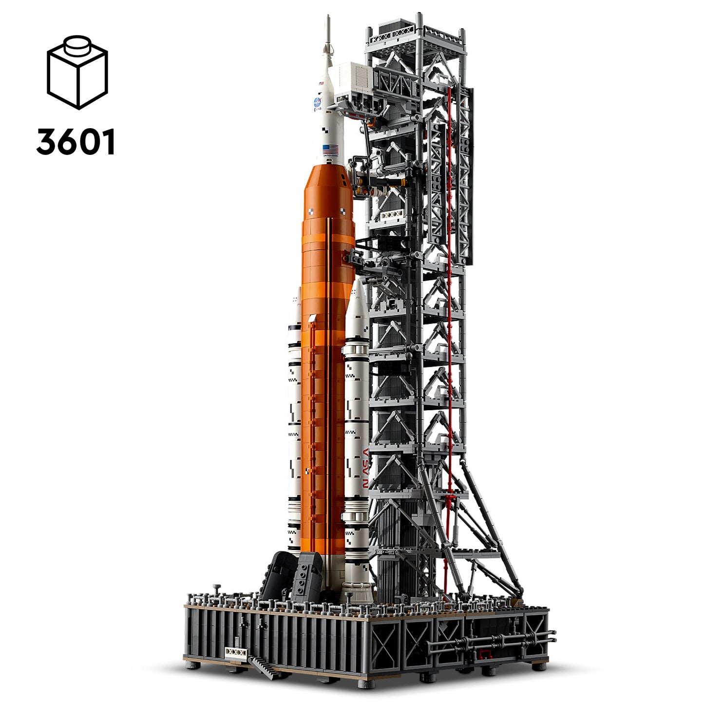 LEGO NASA Artemis ruimtelanceersysteem raket met platform 10341 Icons