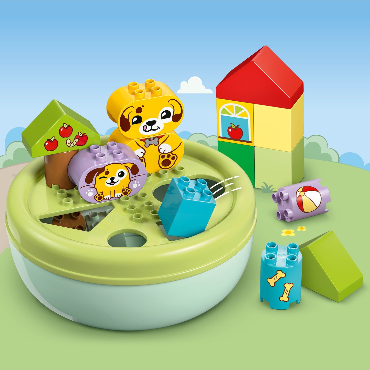 LEGO Vormenstoof: puppyhuis 10441 DUPLO