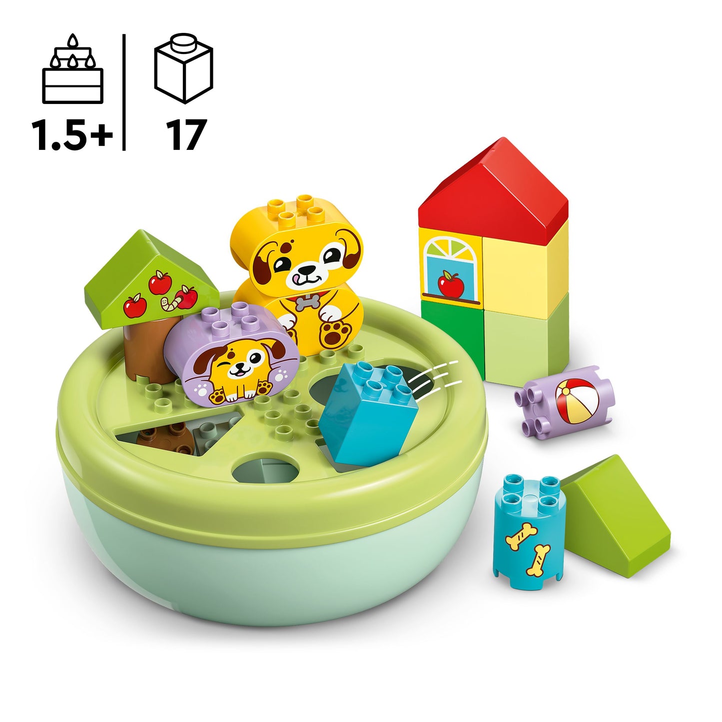 LEGO Vormenstoof: puppyhuis 10441 DUPLO