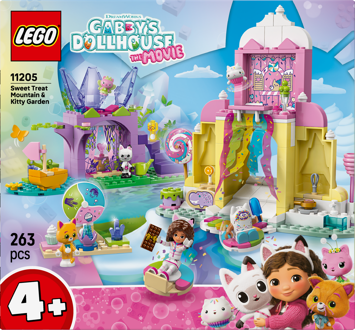 LEGO Snoepjesberg en kittentuin 11205 Gabby's Dollhouse