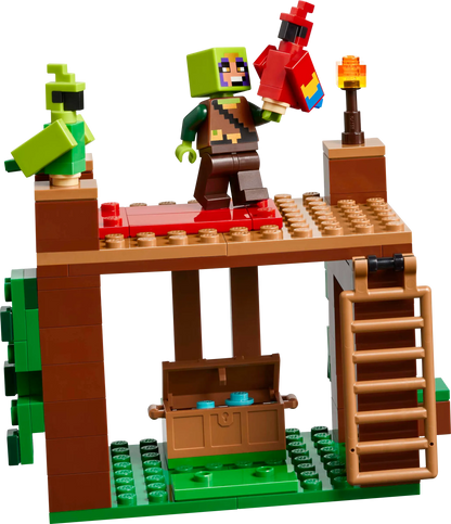 LEGO De papegaaienhuizen 21282 Minecraft