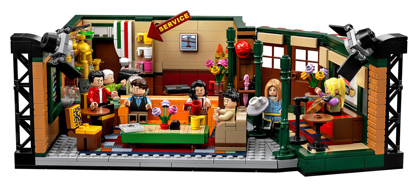 LEGO Friends Central Perk, the cafe from the Friends 21319 Ideas series