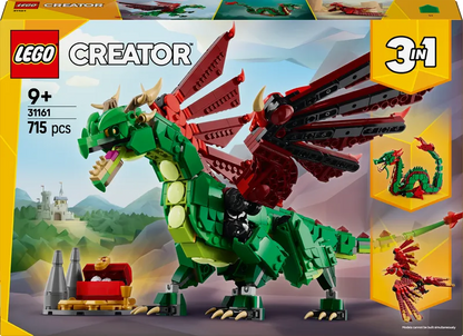 LEGO Medieval Dragon 31161 Creator 3-in-1