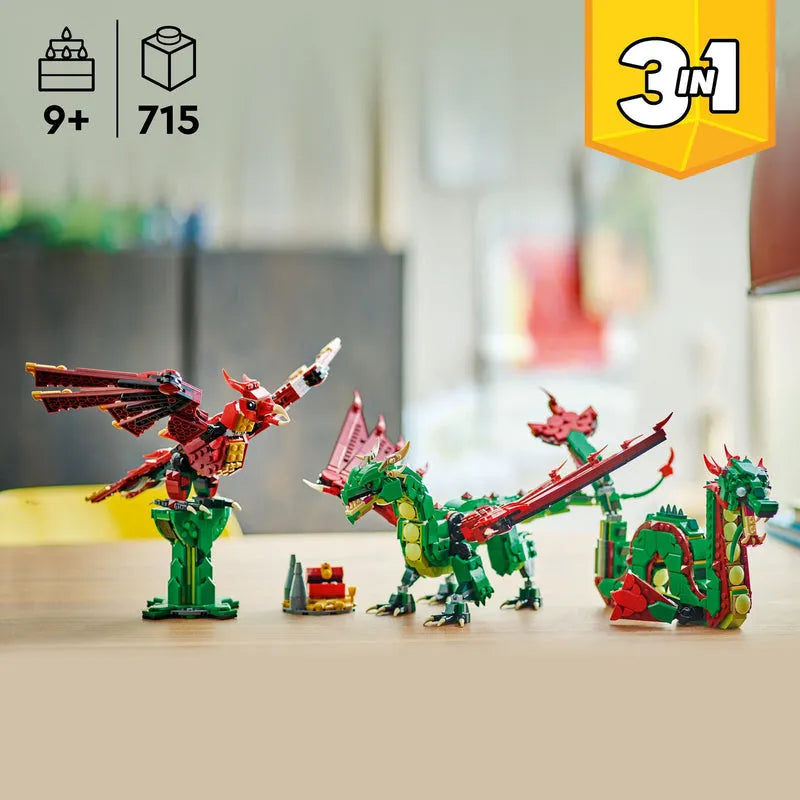 LEGO Medieval Dragon 31161 Creator 3-in-1