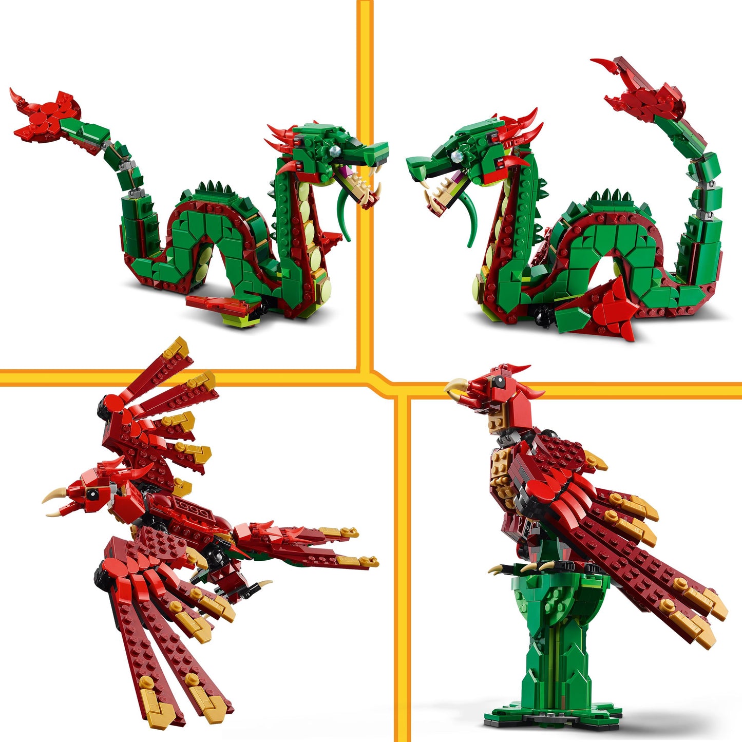 LEGO Medieval Dragon 31161 Creator 3-in-1 (Pre-Order: January 2025)