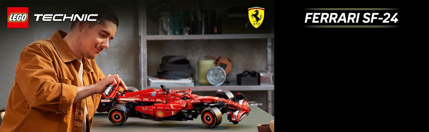 LEGO Formula 1 car 42207 Ferrari SF24 Technic (Delivery: March 2025)