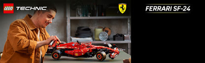 LEGO Formula 1 car 42207 Ferrari SF24 Technic (Delivery: March 2025)