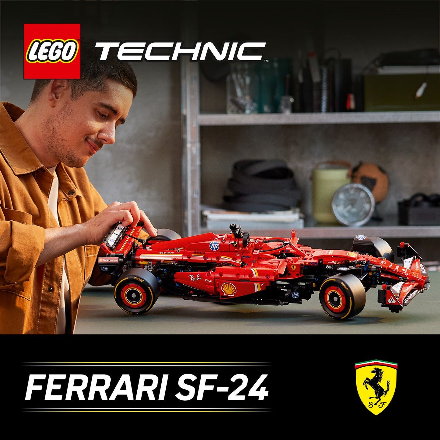LEGO Formula 1 car 42207 Ferrari SF24 Technic (Delivery: March 2025)
