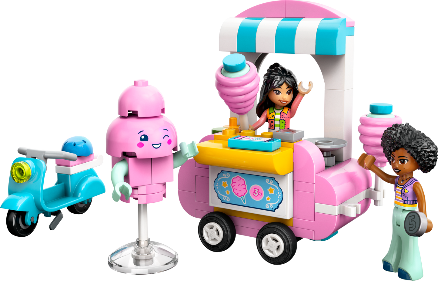 LEGO Cotton Candy &amp; Bone Cars 42643 Friends (Pre-Order: January 2025)