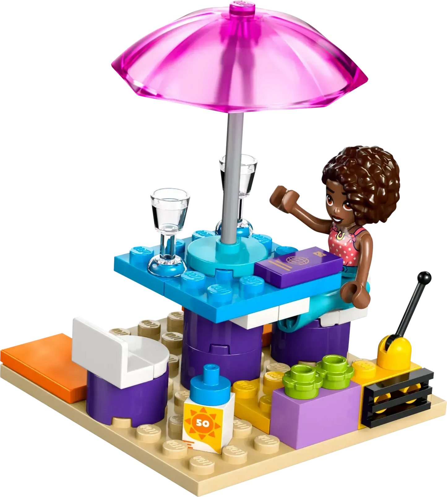 LEGO Creatieve strand en reiskoffer 42672 Friends