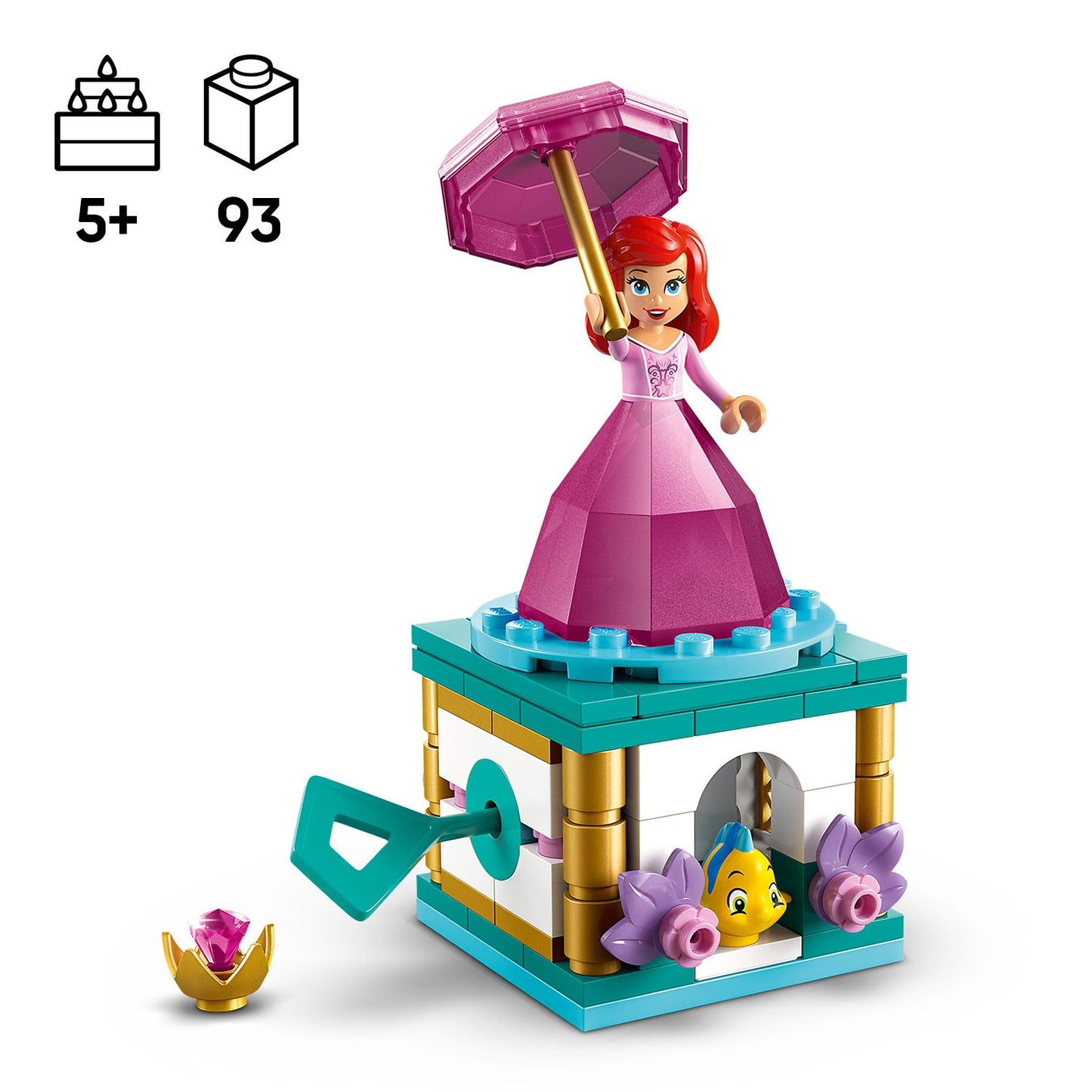 LEGO Spinning Ariel 43259 Disney (Pre-Order: January 2025)