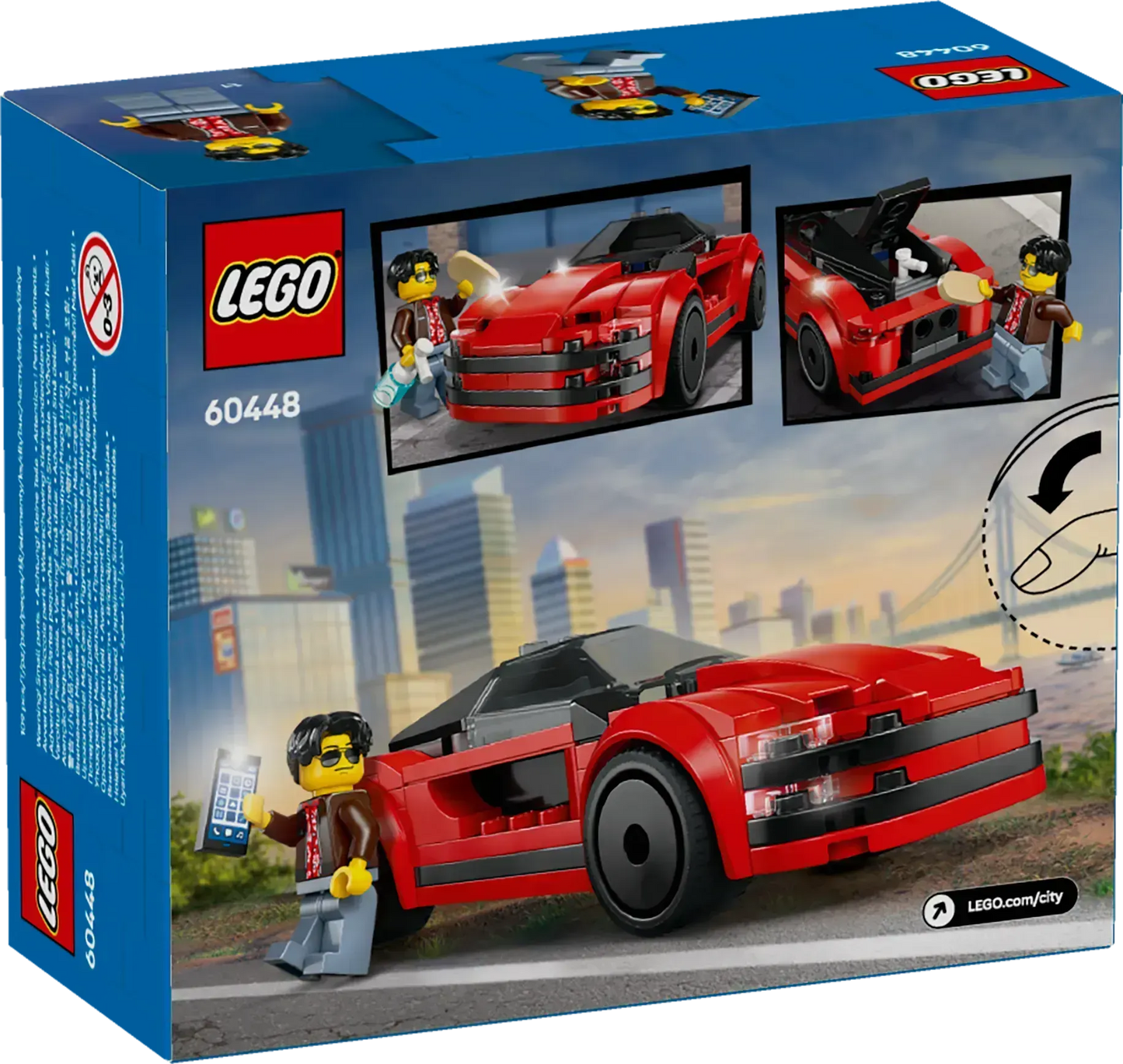 LEGO Rode Sportwagen 60448 City