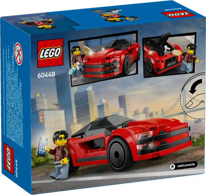 LEGO Rode Sportwagen 60448 City